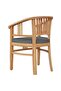 3 Piece Garden Dining Set Solid Wood Teak - 6