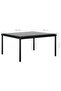 6 Piece Garden Lounge Set with Cushions Black PVC - 3