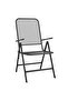 3 Piece Garden Dining Set Expanded Metal Mesh Anthracite - 8