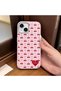iPhone 13/14 Compatible Pink Leather Textured Silicone Protects Camera Shock-Absorbing Case Elegant Style