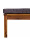 3 Piece Garden Lounge Set with Cushion Solid Acacia Wood - 5