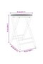 3 Piece Bistro Set Bamboo - 3