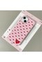 iPhone 14 Plus/15 Plus Compatible Pink Leather Texture Silicone Protects Camera Shock-Absorbing Case Elegant Style - 2