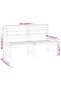 3 Piece Garden Dining Set Solid Wood Teak - 3