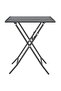 5 Piece Garden Dining Set Expanded Metal Mesh Anthracite - 4
