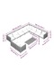 11 Piece Garden Lounge Set with Cushions Poly Rattan Dark Grey - 3