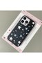 iPhone 14 Pro Max Compatible Black Leather Textured Silicone Protects Camera Shock-Absorbing Case Pentagonal Star - 2