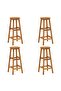 9 Piece Garden Bar Set Solid Wood Acacia - 5