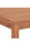 3 Piece Garden Dining Set Solid Wood Teak - 6