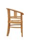 5 Piece Garden Dining Set Solid Wood Teak - 5