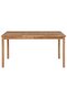 7 Piece Garden Dining Set 150x90 cm Solid Teak Wood - 6