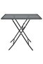 5 Piece Garden Dining Set Expanded Metal Mesh Anthracite - 4