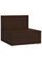 4-Seater Sofa with Cushions Brown Poly Rattan - 2