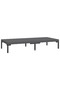 10 Piece Garden Lounge Set with Cushions Poly Rattan Dark Grey - 6