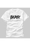 Beast Stencil Funny Motivational Workout Gym Men's T-Shirt - 6
