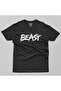 Beast Stencil Funny Motivational Workout Gym Men's T-Shirt - 7