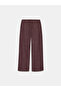 72252 Suede Look Trousers with Stitching Detail - 6