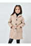 Girls Hooded Coat with Buttons - 4