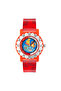 Pokémon Red Strap Character Dial Time Teacher Watch