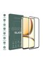 Realme C53 Compatible Black Full Screen Tempered Glass Protector - 3