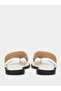 Solid Toe Post Flat Sandals - 4