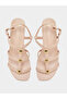 Women Pink Strappy Block Heel Sandals - 5