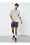 Men Oversized Minimal Print T-Shirt - 2