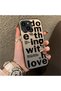 iPhone 13/14 Compatible Hard Acrylic Back Silicone Edge Lens Protection Stylish Print Case - 3