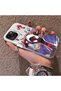 Spiderman Couple Case Compatible with iPhone 14 Plus/15 Plus Acrylic Back Silicone Edge Protection - 3