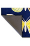 Mosso Butterfly Patterned Woven Base Modern Decorative Carpet Mosso2070 - 4