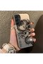 Samsung Galaxy A25 Compatible Hard Acrylic Back Silicone Edge Lens Protection Case - 2