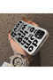 iPhone 12/12 Pro Compatible Hard Acrylic Back Silicone Edge Lens Protection Stylish Print Case - 4