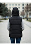 Kadın Oversize Kapüşonlu Şişme Yelek - 3