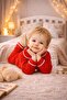 Baby Buttoned Pajama Set Soft Fabric Long Sleeve Relaxed Fit Baby Boy Sleep Set - 2