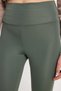 Women's Slim Fit Slim Fit Scuba Fabric Elastic Waist Khaki Leggings - 3