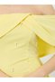 Women Yellow Faux Pearl Embellished Maxi Dress - 4
