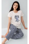 Mother-Daughter, 100% Cotton, (With Free Socks), Pajama Set (Sizes Priced Separately) - 3