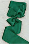 6 cm Emerald Green Double Sided Satin Ribbon 10 Meters, Bundle Dowry Engagement Special Day Gift Decoration