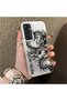 Samsung Galaxy S23 Fe Compatible Hard Acrylic Back Silicone Edge Lens Protection Case - 2