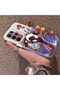 Samsung Galaxy S22 Ultra Compatible Spiderman Couple Case Acrylic Back Silicone Edge Protection - 3
