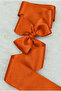 6 cm Orange Double Sided Satin Ribbon 10 Meters, Bundle Dowry Engagement Jewelry Special Day Gift Decoration - 3