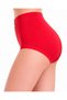 High Waist Bamboo Textured Women's Panties Set of 5 95% Cellulose L/Xl-2034 - 5