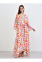 Women Floral Print A-Line Jalabiya - 3