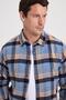 Men's Slim Fit slim fit checkered winter lumberjack shirt - 3