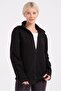 Women's Mock Neck Full Zipper Pocket Fleece Sweatshirt - 3