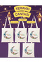 5 Pieces of Ramadan Feast Raw Cloth Bag 35*40 cm