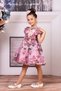 GIRL'S BALLON SLEEVE DRESS - 3