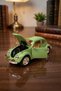 Nostalgic Vosvos Toy Car - 17cm Large Size - with Sound, Light, and Friction - Green Model Car