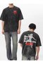 Unisex Cotton Oversized T-Shirt – Acid Washed Casual Comfort Style