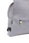 Unisex-Adult Hooded Backpack Grey Neon Yellow - 4